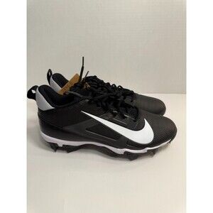 .9070 Nike Alpha Menace Black/White Football Cleats-US 11 Mens